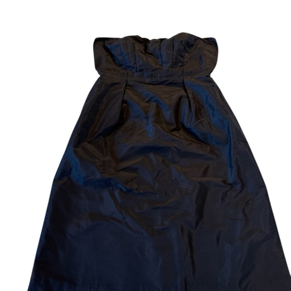 J. Crew Silk Black Taffeta Bra Strapless LBD Style 17409 NEW Party Minimalist - Picture 11 of 16